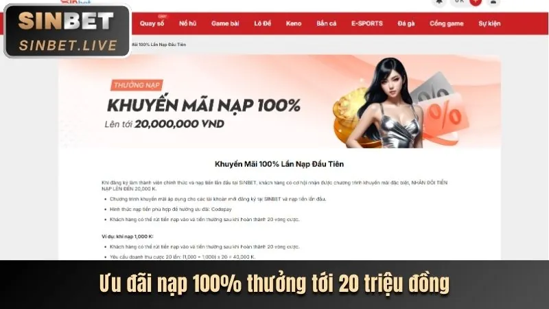 Các phương thức nạp tiền tại 77 ball bet